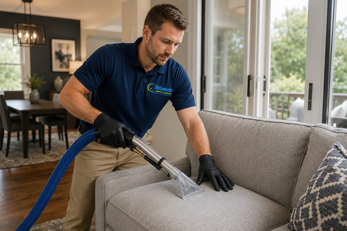 Upholstery and sofa cleaning service in Evans, GA